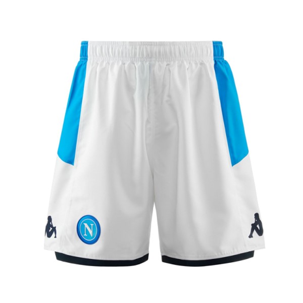 Pantalones Napoli 1ª Kit 2019 2020 Blanco Azul